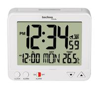 SVEGLIA TECHNOLINE WT 195, con luce, snooze, radio