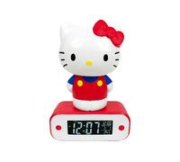 SVEGLIA TEKNOFUN Hello Kitty con funzione di illuminazione, con luce