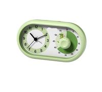 Sveglia Timer for Studenti Timer Gestione del Tempo Bambini autodisciplina Talismano Studio Speciale Sveglia Orologio 3 in 1(Green)