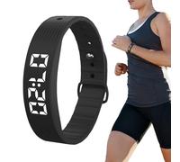 Sveglia vibrante da polso - Bracciale silenzioso con timer - Braccialetto con interruttore di abitudini e monitoraggio del sonno, per adulti, coppie, quotidiano, sonno, viaggio, casa, letto, camera da