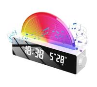 Sveglie all'alba, sveglia all'alba, Luce della sveglia digitale, Sveglia per chi ha il sonno pesante, Sveglia intelligente, Sveglie per camere da letto