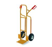 Svelt Carrello Professionale Portapacchi e Portasedie in Acciaio con Ruote Antiforatura Ø260 mm - Portata 250 Kg