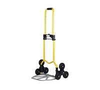 Svelt Carrello Saliscale Pieghevole in Acciaio - Ultra Compatto, Portata 70 Kg, Pedana Rinforzata, Ideale per Uso Domestico e Scale