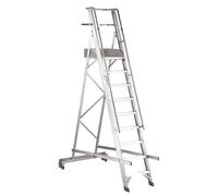 Svelt Castellana SCASTE08 - Scala Doppia con Piattaforma - 8 gradini UNI EN 131