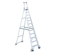 Svelt Regina 4WD LARGE - Scala Con Ruote 12 Gradini con Corrimano - EN131