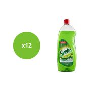 SVELTO Detersivo Piatti LIMONE Clean Active Sgrassante Stoviglie - 930mL x 12pz
