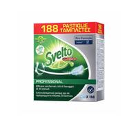 Svelto - Detersivo Professionale Lavastoviglie in Pastiglie, 188 Tabs