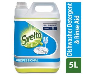 SVELTO Original con Brillantante Detergente per Lavastoviglie Professional 5L