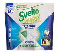 Svelto Pastiglie per Lavastoviglie Titanium Optimum Limone