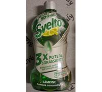 Svelto Piatti Concentrato Limone Sgrassante X3 Lavaggio Stoviglie Bicchieri 5 pz