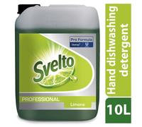SVELTO Più Detergente Liquido Professionale per Lavastoviglie al Limone 10 Litri