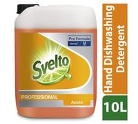 SVELTO Più Detergente Liquido Professionale per Lavastoviglie con Aceto 10 Litri