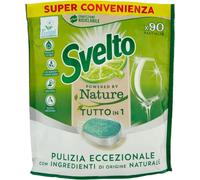 SVELTO POWERED BY NATURE Tutto in 1 - Capsule Lavastoviglie Pastiglie 90 tab