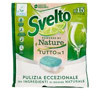 Svelto Powered By Nature, Tutto in 1, Confezione da 15 Pastiglie