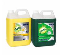 Svelto Sgrassatore Pavimenti + Detergente Manuale Piatti - 2 Taniche da 5 LT