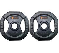 Sveltus Disque À Poignées X1, Disco Pump con Maniglie, 1,25 kg x 1 Unisex-Adulto, Nero, Taglia Unica (Confezione da 2)