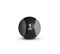 Sveltus, Medicine Ball Rubber Unisex-Adult, Nero/Grigio, Taglia Unica