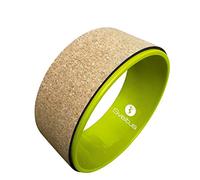 Sveltus Unisex-Adulto, Verde/Sughero, Roue de en Liège, Ruota da Yoga, Taglia Unica, Misura Standard