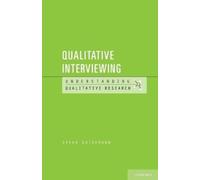Svend Brinkmann Qualitative Interviewing (Tascabile)