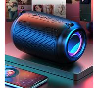 Svendita! Elettrodomestici intelligenti Bluetooth 5.0 Streamer colorato Mini audio portatile Bluetooth per esterni Subwoofer Audio surround