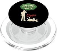 Svenimento Capra Meme Capra Amante Regalo Divertente Fattoria Animale PopSockets PopGrip per MagSafe