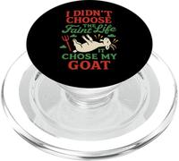 Svenimento Capra Meme Capra Amante Regalo Divertente Fattoria Animale PopSockets PopGrip per MagSafe