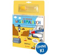 Svenja Pidde Das magische Wassermalbuch - Baustelle: Male die spanne (Tascabile)