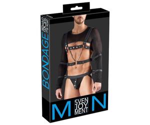 Svenjoyment Bondage Set da Uomo Nero M