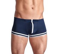 Svenjoyment Boxer Marin con cerniera sottouomo, blu, taglia XL