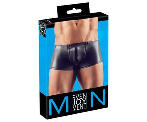 Svenjoyment - boxer uomo con zip - nero