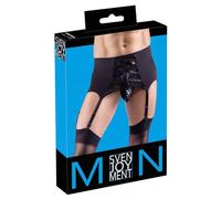 Svenjoyment Reggicalze da uomo L Nero