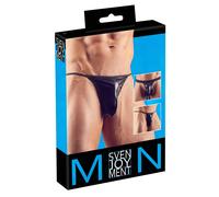 Set di Tangas Sexy per Uomo Svenjoyment - Nero (Pacco da 3) Taglia S-L