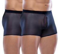 Svenjoyment Transparent Soft & Silky Pants 2131382 Black 2 pack