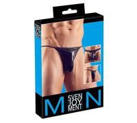 Set di Tangas Sexy per Uomo Svenjoyment - Nero (Pacco da 3) Taglia S-L