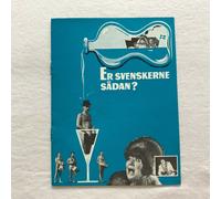 Svenska bilder Birgitta Andersson, Monica Zetterlund 1964 Danish Movie Program
