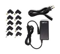 Sveon SAC145 - Caricatore universale per laptop, 45 W, regolazione automatica della tensione, 10 connettori indipendenti