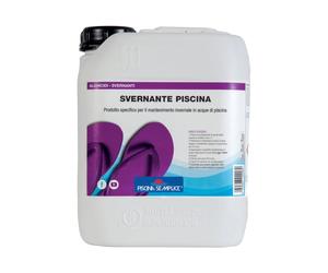 SVERNANTE LIQUIDO CONCENTRATO PISCINA SEMPLICE 5LT PRENDITI CURA DELLA TUA PISC