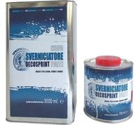 SVERNICIATORE A SOLVENTE EXTRA FORTE E EXTRA RAPIDO PER FERRO E LEGNO 4 LT