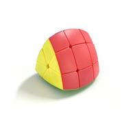 Svetilnikya 3 strati di pentaedro cubo puzzle creativo senza adesivo cinque assi cubi a tre strati puzzle giocattolo