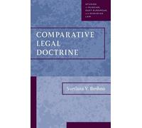 Svetlana V Boshno Comparative Legal Doctrine (Copertina rigida)