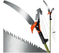 ® Svettatoio Telescopico 2in1 Cesoia da Giardinaggio Sega Tagliarami Altezza