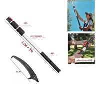 SVETTATOIO TELESCOPICO SEGA RAMI ALBERI PIANTE ALTE TAGLIARAMI SEGACCIO POTATURA