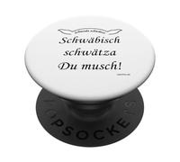 Svevo schwätza Tu figa! - Svevo per Svevia PopSockets PopGrip Adesivo