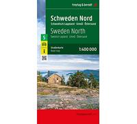 Svezia nord 1:400 000: Schwedisch Lappland - Umeå - Östersund, Camping- und Stellplätze, Blatt 5: 06611