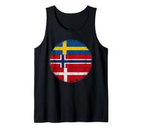 Svezia Norvegia Danimarca Scandinavia Canotta