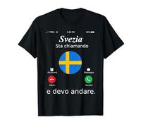 Svezia Sta Chiamando E Devo Andare Svezia shirt Maglietta