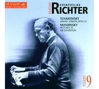 Sviatoslav Rich Tchaikovsky: Grand Sonata Opus 37 / Musorgsky: Pictures at (CD)