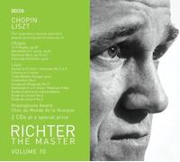 Sviatoslav Richter - Richter the Master, Vol. 10: Chopin & Liszt Recital by Sviatoslav Richter (2008) Audio CD