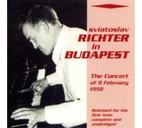 Sviatoslav Richter Sviatoslav Richter in Budapest (CD) Album