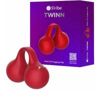 SVibe - Vibratore per dita Snail Twinn - Rosso